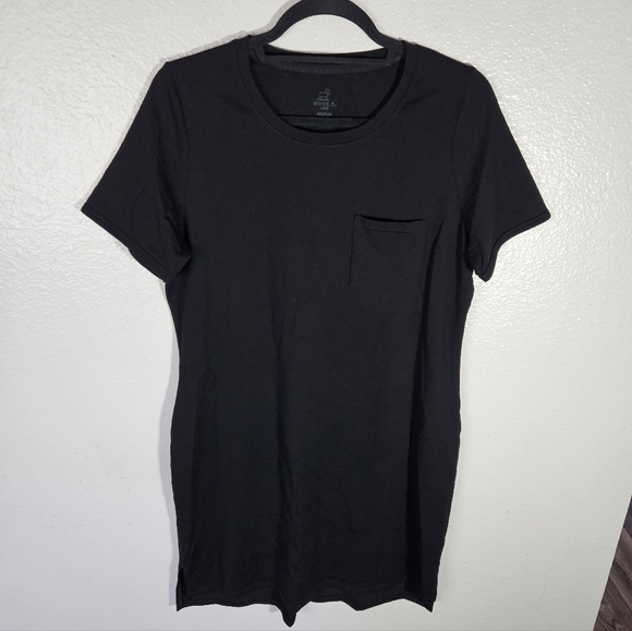 WoolX Lexie Dress & Cover-up Black Size M - Picture 3 of 10